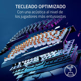 Razer BlackWidow V4 Pro 75% - Teclado de Juego inalámbrico Intercambiable en Caliente - Pantalla OLED (dial de comandos, 4K Hz y conectividad Bluetooth, reposamanos magnético) Diseño US | Negro