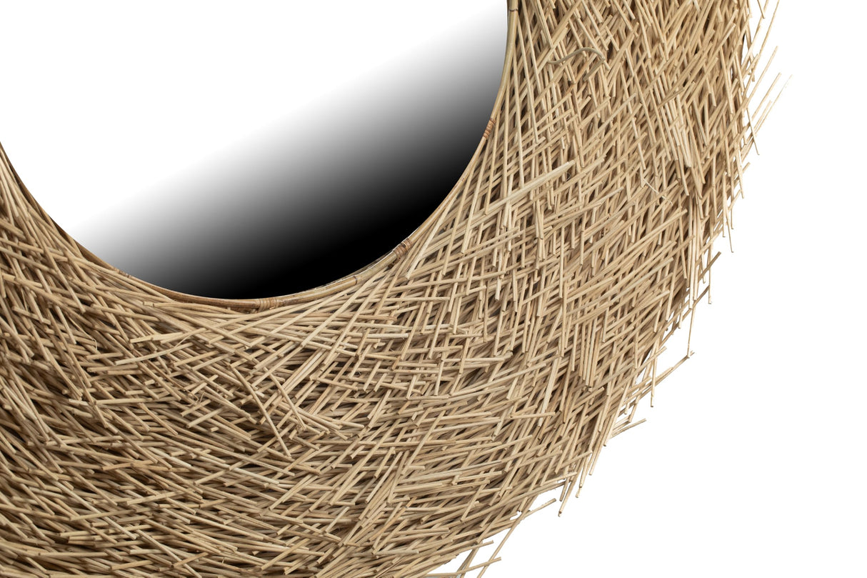 ESPEJO NIDO RATTAN