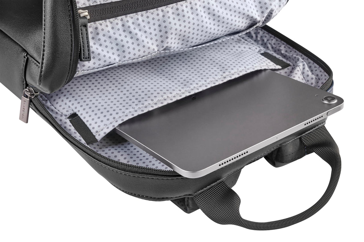 Moleskine Mochila Pequeña, Colección Classic, Mochila Compatible ConTablet, iPad, Laptop Hasta 11 Pulgadas, Dimensiones 25 x 36 x 7 cm, Color Negro