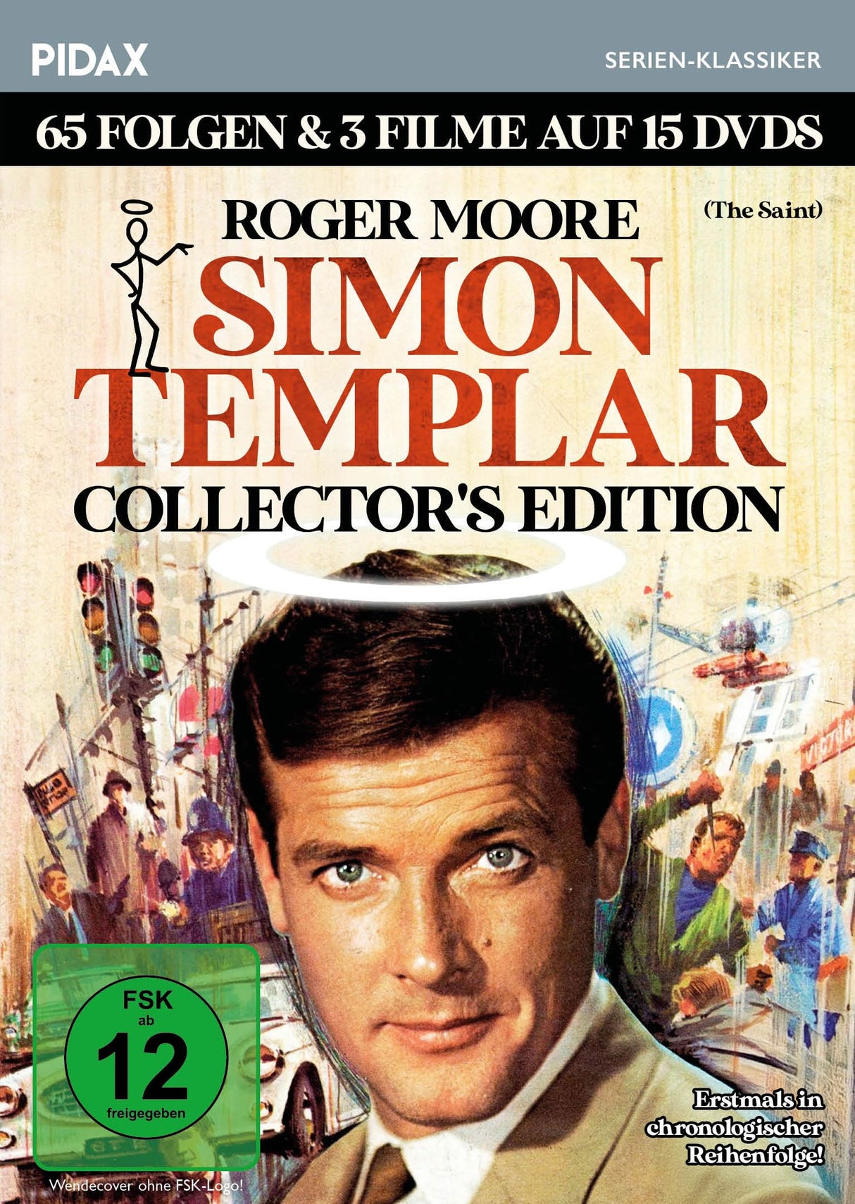 Simon Templar (The Saint) - Collector's Edition / 65 Folgen + 3 Filme der Kultserie mit Roger Moore erstmals in einer Box (Pidax Serien-Klassiker) [DVD]