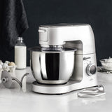 Lacor - 69683 - Batidora Eléctrica Complet, Amasadora de Pan, Robot de Cocina Amasador, Ruleta con 6 Velocidades, Acero Inoxidable, 1500W, 6 L