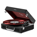 Mixx Audio - Platino de Vinilo portátil BT Revival 55 Stereo - Negro