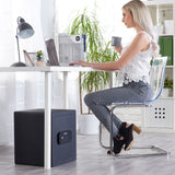 Yale YSEB/400/EB1 Caja Fuerte de Seguridad Electrónica, 40x35x34 cm, 38,5 L, Cerradura con 100,000 Combinaciones, Puerta de Acero, Bloqueo Antisierra, Color Negro