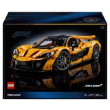 LEGO Technic McLaren P1 Maqueta de Coche a Escala para Adultos - Regalo para Padres - Hipercoche de Carreras - Kit de Maquetas - Decoración del Hogar y Estantería 42172