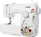 Brother JX17FE (Fantasy Edition) - Máquina de Coser, 17 Puntadas de Costura, Eléctrica, Portátil, Fácil de Usar y Práctica