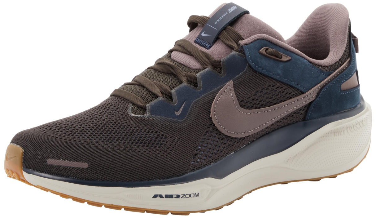 NIKE Air Zoom Pegasus 41 SP, Sneaker Hombre, Black Tea Violet Ore Dark Obsidian, 44.5 EU