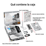 ASUS ROG Strix X870-A Gaming WiFi - Placa Base AMD ATX, 16+2+2 etapas de Potencia, DDR5, 4X M.2, PCIe 5.0 Compatible con GPU de última generación, WiFi 7, USB 20 Gbps con PD 3.0 de hasta 30 W