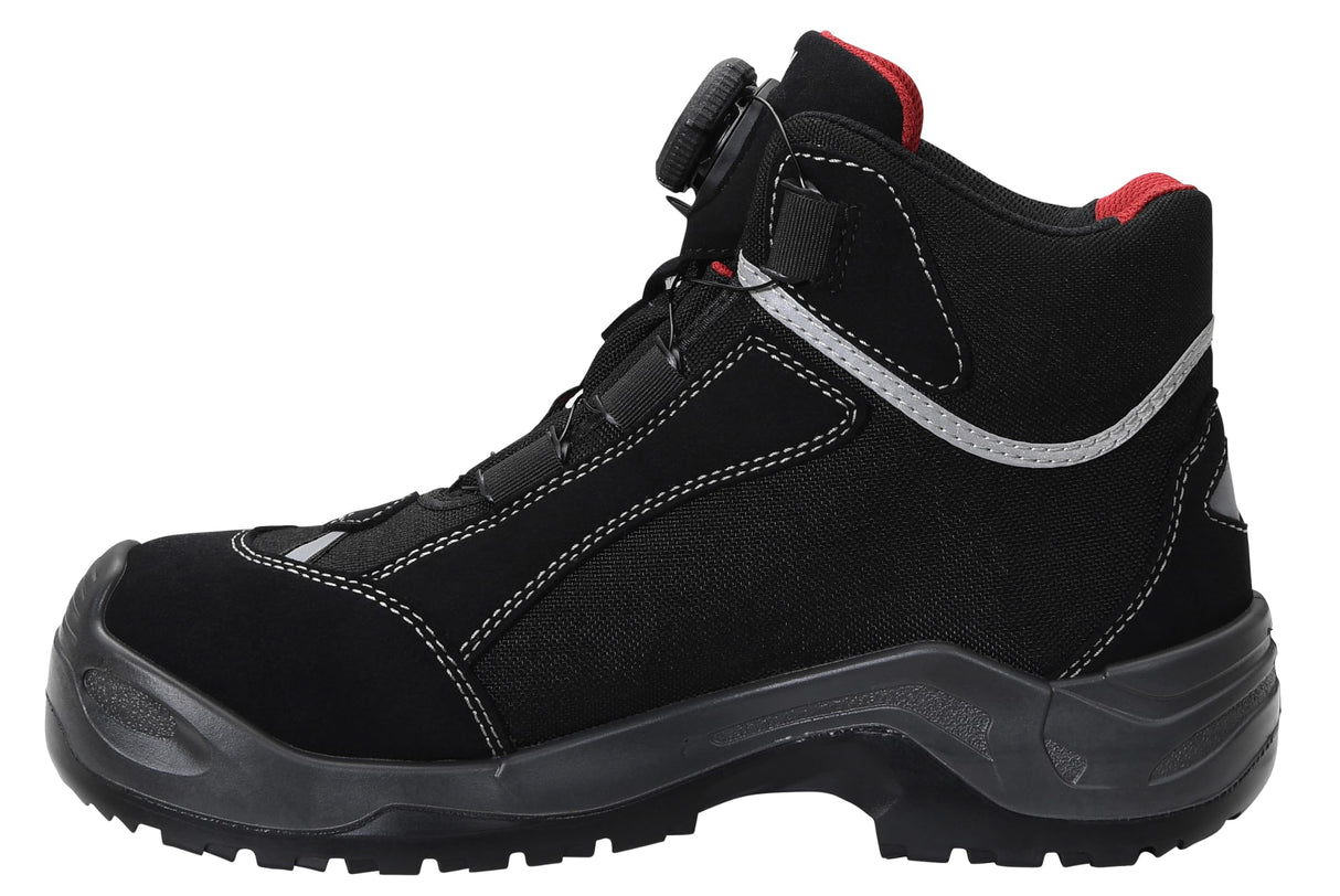 ELTEN Sander Boa ESD S3S, Zapatos de Seguridad para Hombre, Ligero, Puntera de Aluminio, Material Superior: Textil, Forro Interior: Textil (Transpirable), Talla 43