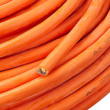 as - Schwabe alargador de Cables 50 m H07BQ-F 3G2,5 - Cable de extensión 230 V / 16 A / 3.500 W - con Tapa de protección - Resistente al Polvo y a Las Salpicaduras IP44 - Naranja, 59250