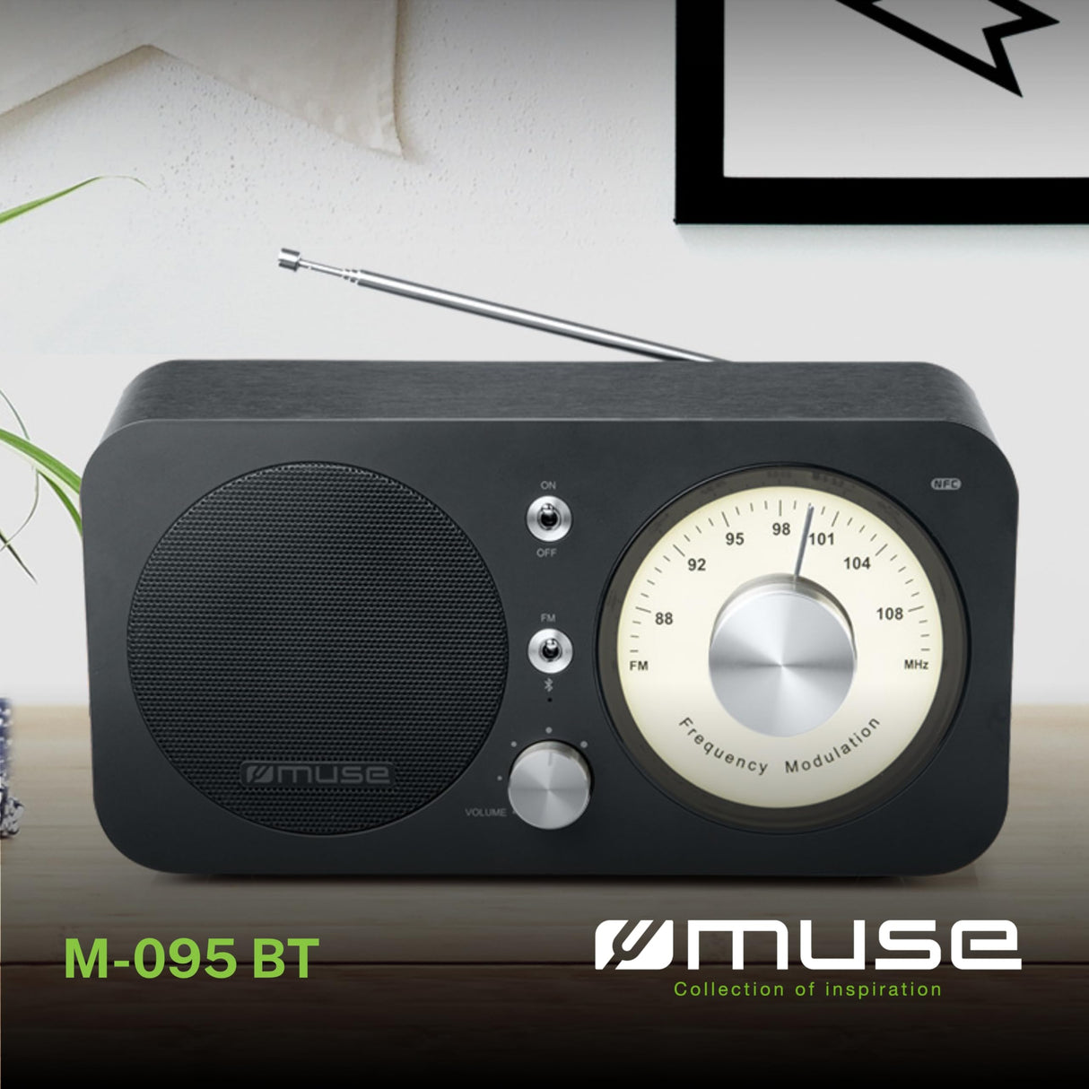 Muse M-095 BT - Radio
