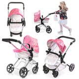 Roma Stephanie Single Dolls Pram - Sparkle 3-9 Years