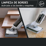 Hoover HW5 Wet and Dry – Aspirador en seco y húmedo, sin Cable, función de fregado, Motor de Alta Potencia, Sistema de Doble Rodillo, 3 Modos, autolimpieza, Aspirador/fregona 2 en 1, 230 W [HW500]