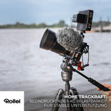 Rollei Easy Traveler Video XL - Trípode de Carbono (6 kg, construcción Estable, Ultraligero, Compacto, función de Bloqueo sin Esfuerzo)