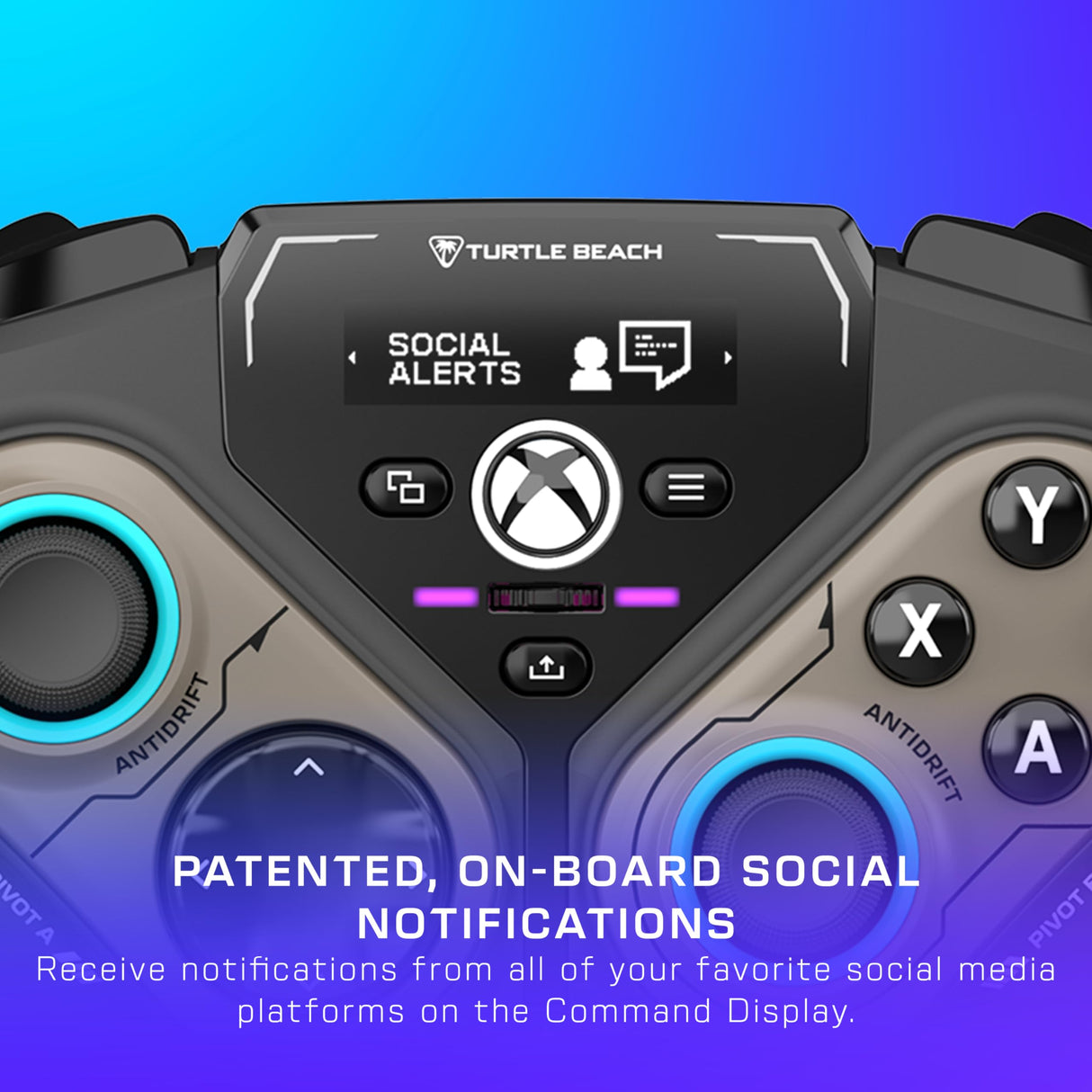 Turtle Beach Stealth Pivot Mando de juego inteligente inalámbrico para Windows 10/11