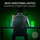 Razer Freyja Sensa - Cojín para Juegos (tecnología háptica de Alta definición (HyperSpeed Wireless y Bluetooth, para sillas de Juegos y de Oficina, ecualización háptica Mediante Synapse),