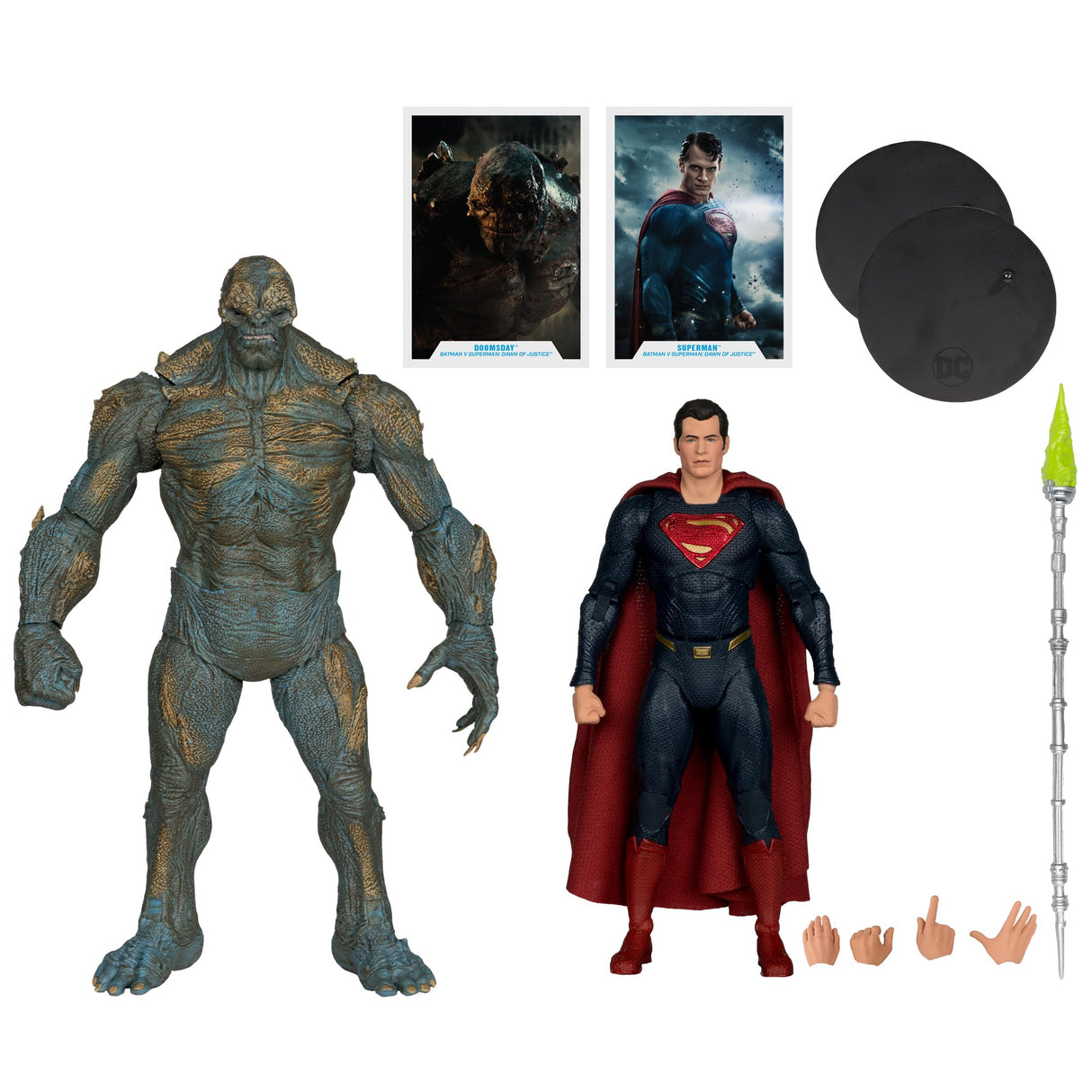 McFarlane DC Multiverse Doomsday & Superman - Juego de 2 Figuras de acción (Batman V Superman: Dawn of Justice)