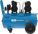 Güde 50138 Airpower 275/8/50 - Compresor silencioso (2 unidades de doble pistón con motor separado, caldera de 50 litros, 230 V, sin aceite)