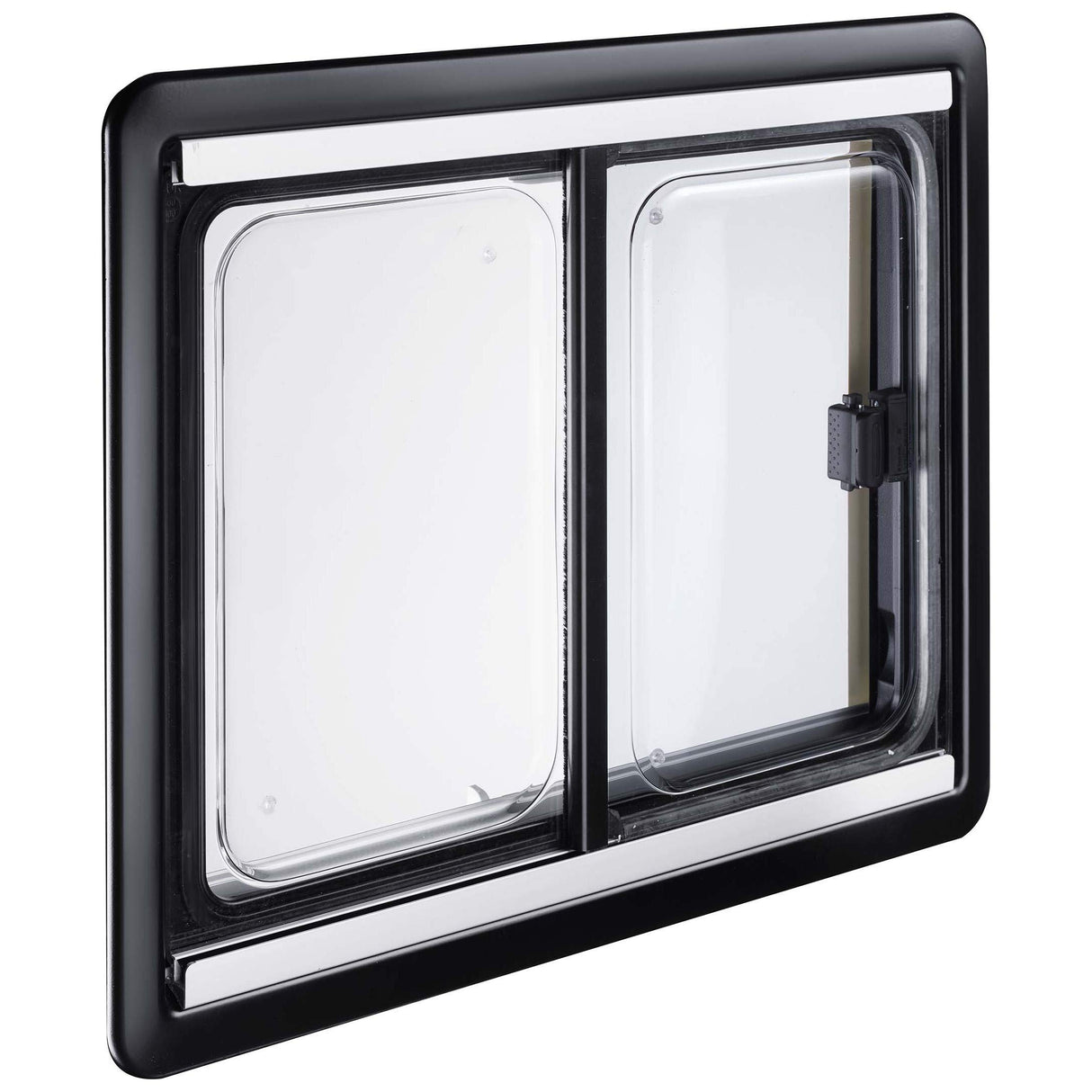 Dometic Seitz S4 - Ventana Deslizante (75 x 40 cm), Color Plateado