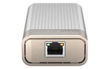 QNAP Adaptador de Red 10GBASE-T a USB 4 Tipo C y Compatible con Thunderbolt 3/4 (QNA-UC10G1T)