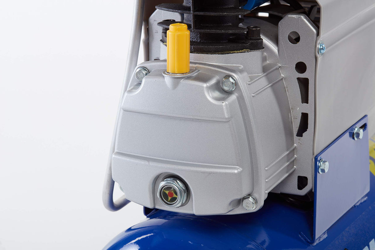MICHELIN - Compresor de aire MB24 - Tanque de 24 litros - Motor de 2 CV - Presión máxima 8 bar - Flujo de aire 170 l/min - 10,2 m³/h