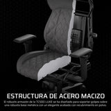 Corsair TC500 Luxe Silla para Juegos – Tejido Transpirable Premium – Asientos Anchos – Reposabrazos Ajustables en 5 Direcciones – Soporte Lumbar Ajustable – Reclinable 90-160° – Sombra