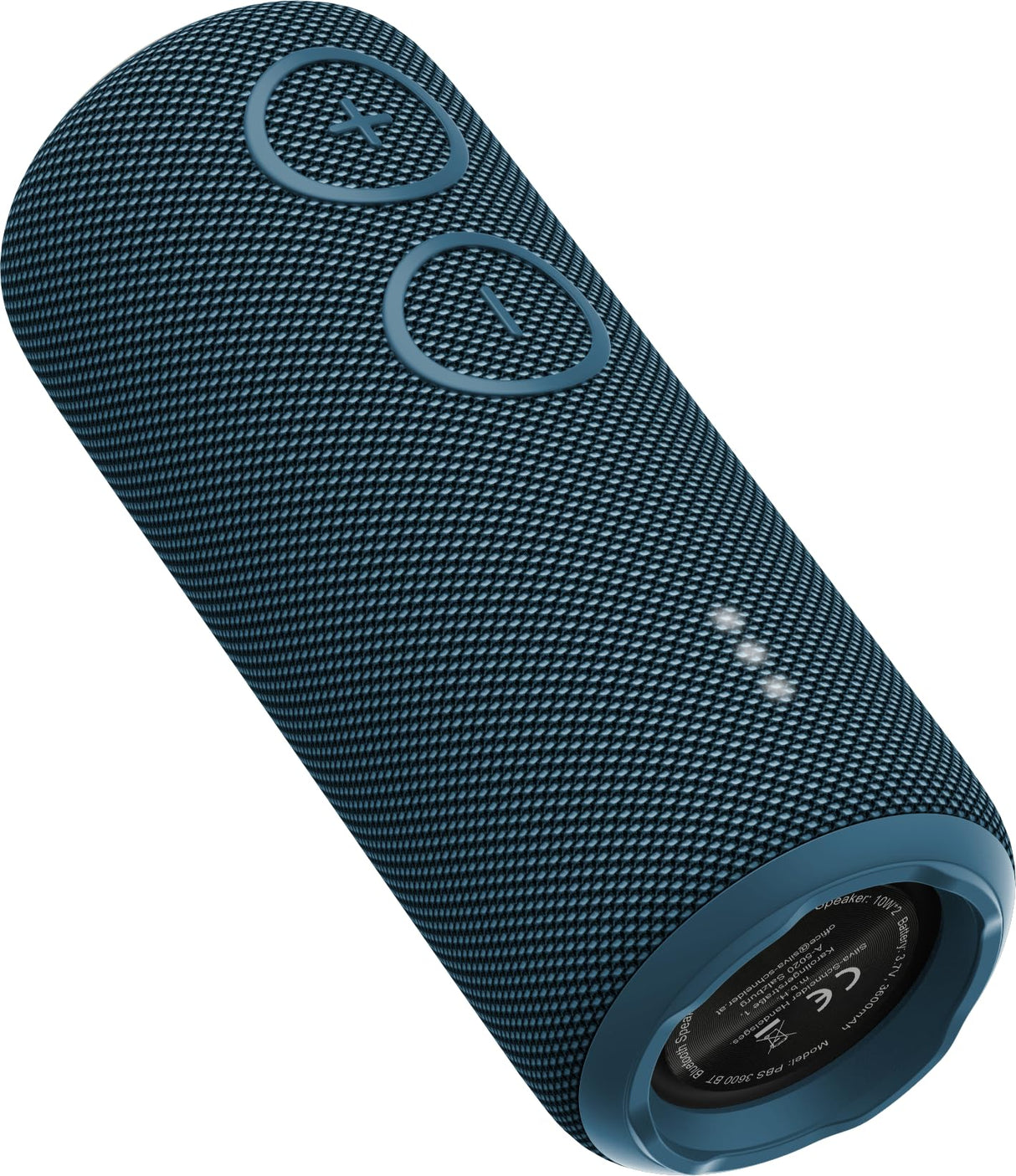 SILVA Schneider Altavoz Bluetooth PBS 3600 BT | 200 W | IPX7 Resistente al Agua | TWS & LED-RGB | batería de 3600 mAh | hasta 7 Horas de autonomía | Azul