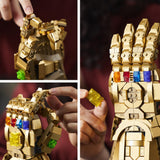 LEGO Marvel Guantelete del Infinito, Maqueta del Guante de Thanos de los Vengadores, Regalo para Hombres y Mujeres y Frans de Superhéroes, Set de Construcción para Adultos Coleccionable 76191