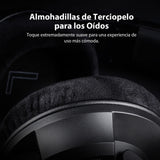 OneOdio Monitor 80-Auriculares Profesionales de Estudio Abiertos de 250 Ω, Cascos Hi-Res con Cable Desmontable (3,5 mm / 6,35 mm), Audífonos para Mezclar Masterizar Editar, Almohadillas de Terciopelo