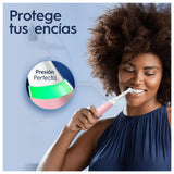 Oral-B iO 5N Cepillo de Dientes Eléctrico con Mango Recargable, 1 Cabezal y Estuche De Viaje, Diseñado por Braun - Rosa