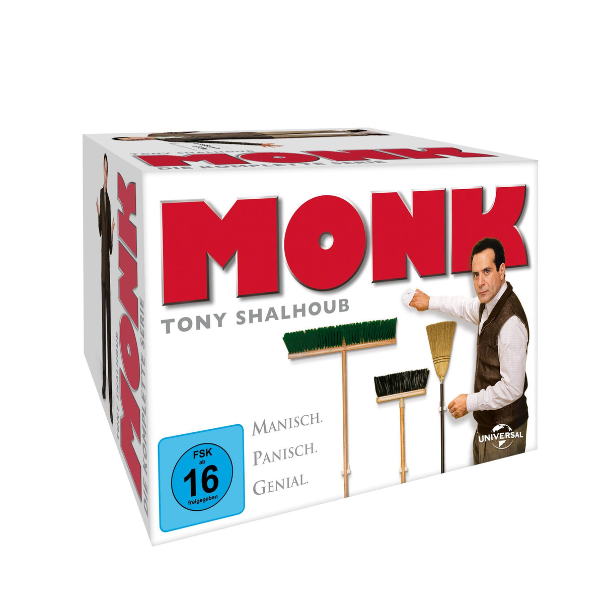 Monk - Staffel 1-8 - Gesamtbox [Alemania] [DVD]