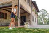 Lavor Hidrolimpiadora de agua fría STM 160 WPS con sistema lavado, enrollador, 2 cepillos, limpia suelos y sonda desatascadora 6 m, 160 bar max, 510 l/h max, 2500W