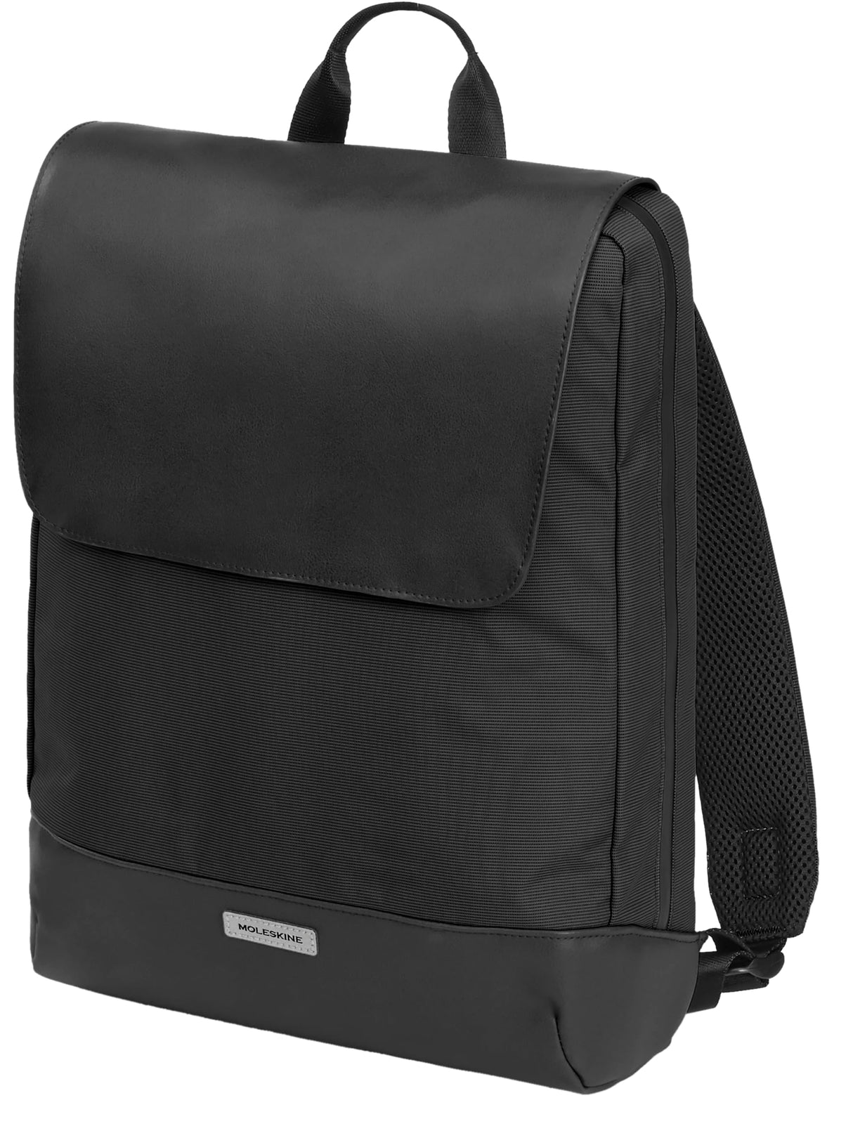 Moleskine Mochila Slim Colección Metro, Mochila para PC compatible con Tablet, Laptop iPad hasta 15 pulgadas, Dimensiones 31 x 42 x 10 cm, Color Negro