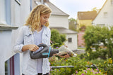 GARDENA EasyClean 9339-20 Aspirador de mano para exterior, Li aspirador con batería para partículas húmedas y secas, batería integrada