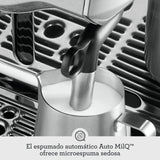 Sage Oracle - Cafetera Profesional con Espumador de Leche Automático, Trufa Negra