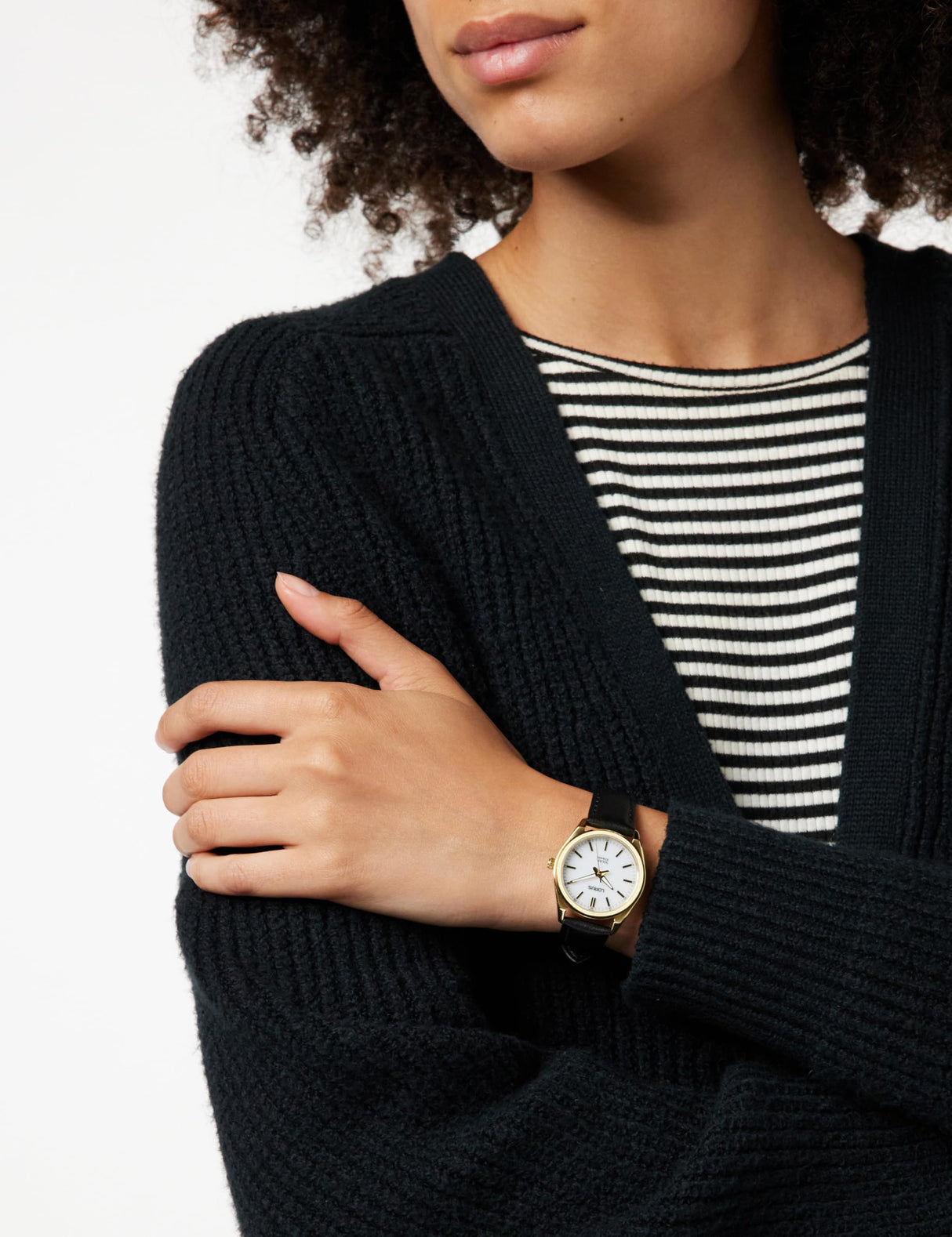 Lorus Reloj Analógico para Mujer de Cuarzo con Correa en Cuero RY518AX9