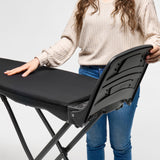 VIOLA Tabla de planchar multifunción, fabricada en Italia, aspiradora, calentadora, sopladora, mesa para planchar con vapor, planchado profesional, planchado fácil, plegable, ajustable, ahorra espacio
