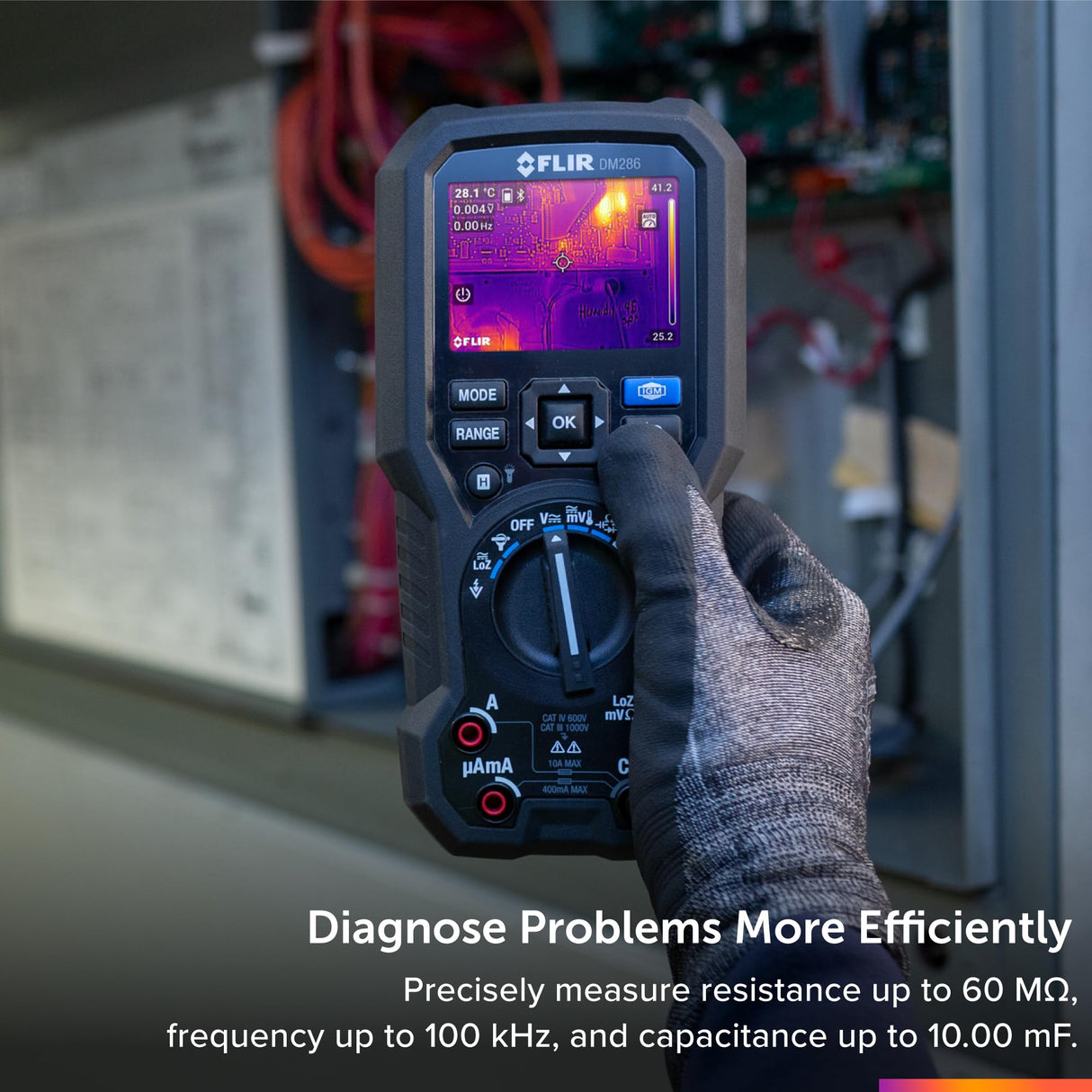FLIR DM286 Industrial Imaging Multimeter with IGM