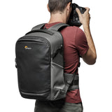 Lowepro Flipside BP 400 AW III Mochila para Cámara Sin Espejo y DSLR - gris oscuro - acceso posterior - acceso lateral - Divisores Ajustables - para Cámaras como Sony α7 - LP37353-PWW