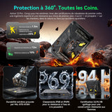 Blackview Active12 Pro Tablet Rugerizada con Proyector de 120", 48GB RAM + 1TB ROM, 30000 mAh/Cargador de 120W, 11 Pulgadas FHD+ Android 15 Rugged Tablet, 108MP + 50MP, Dimensity 7300/Doble 5G LTE