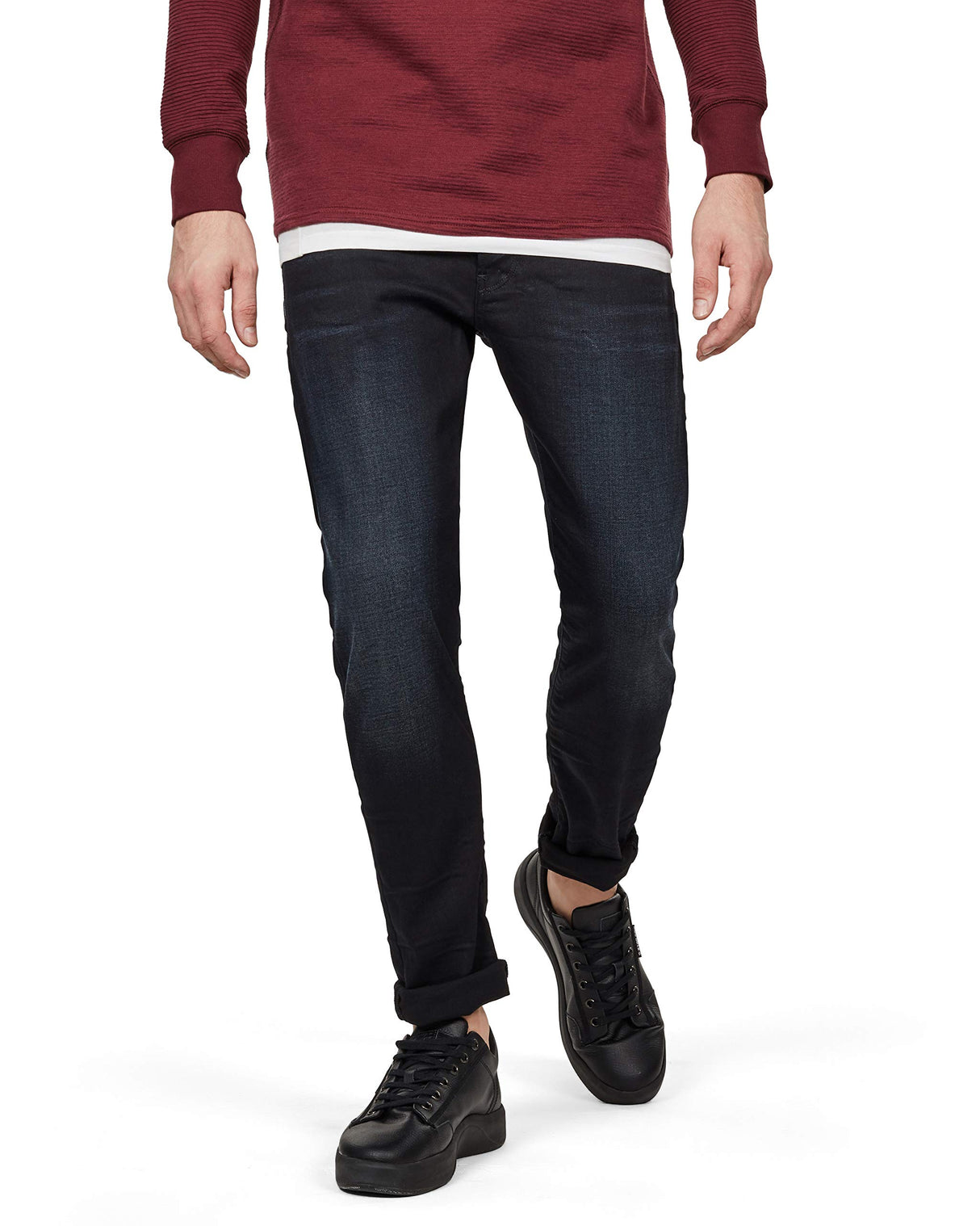 G-STAR 3301 Slim Jeans Vaqueros, Azul (Dk Aged 51001-5245-89), 32W / 32L Hombre