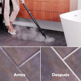 Dupray Neat Limpiador a Vapor con 17 Piezas – Potente limpiador de vapor multifunción para el hogar: suelos, baldosas, juntas, colchones, muebles, ventanas, coche y más (Neat Steam Cleaner EU Plug)