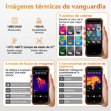 Blackview Xplore 1 Pro 5G Imágenes Térmicas Movil Resistente, Batería 20000mAh, 36GB+256GB/2TB TF, Android 15 Movil Irrompible, Dimensity 7050, 6.78" 120Hz 2.4K, 64MP+50MP, IP68/IP69K/OTG/NFC/GPS