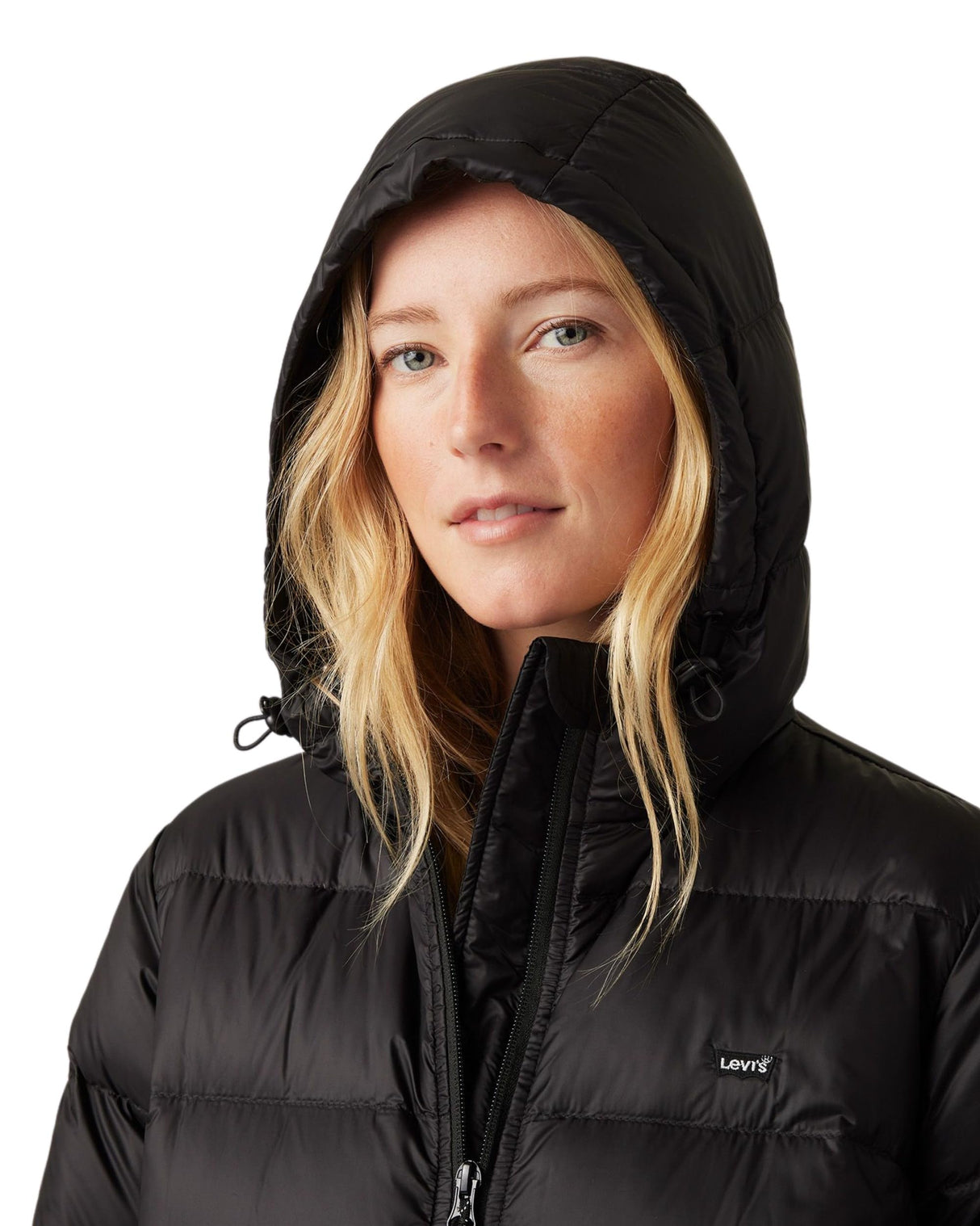 Levi's Polly Midi Buffer Chaqueta, Caviar, L para Mujer