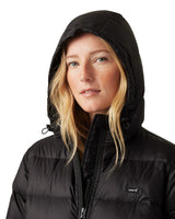 Levi's Polly Midi Buffer Chaqueta, Caviar, L para Mujer