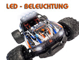 DF Models DF06 Light Truck RTR (Largo x Ancho x Alto 31 x 23,5 x 14 cm, Aprox. 1000 g, Escala 1:14, hasta 40 km/h rápido, a Partir de 14 años, Incluye batería y Cable de Carga USB, Coche teledirigido