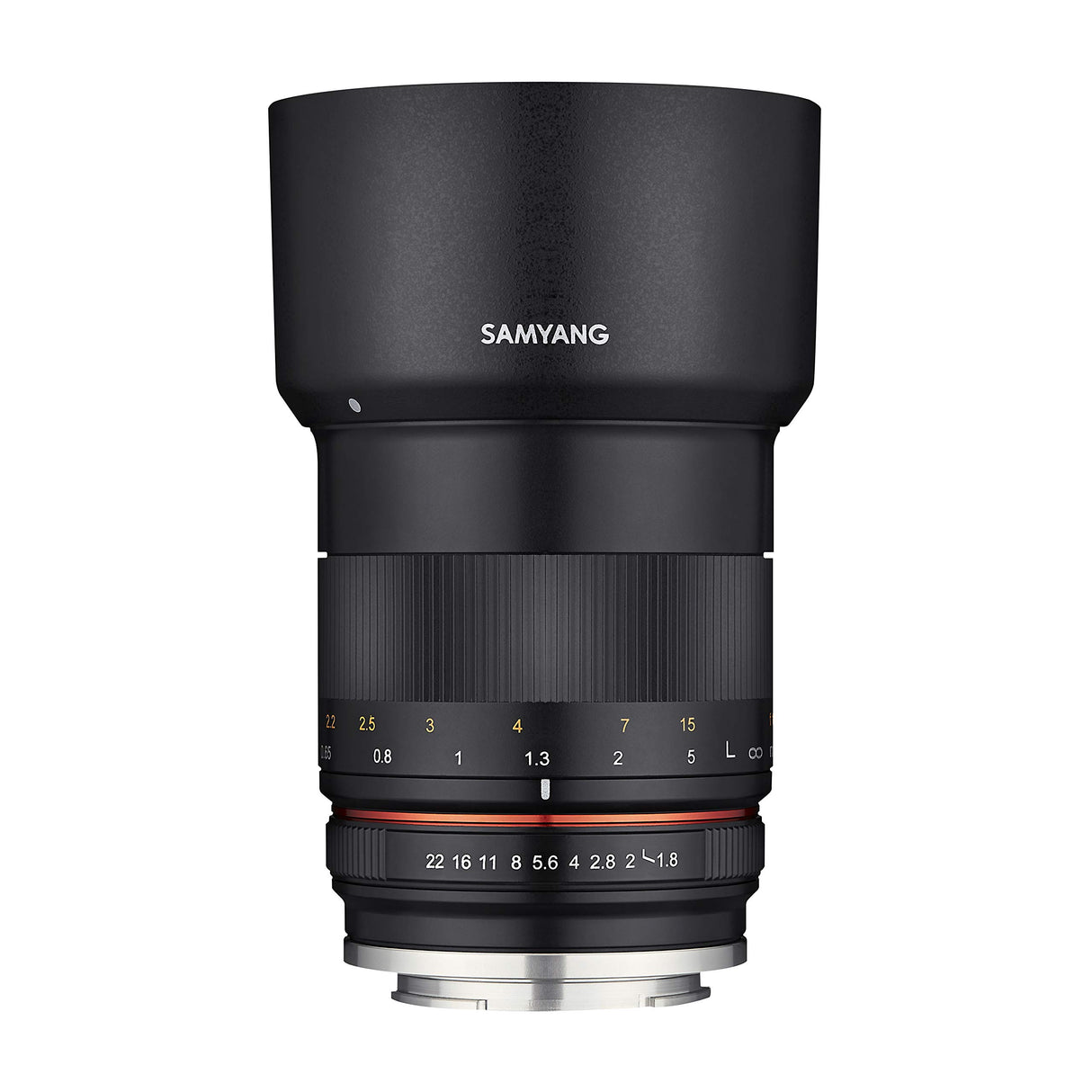 Samyang SA3504 - Tele-Objetivo Medio CSC 85mm F1.8 para Sensor APS-C Sony E, Negro