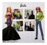 Barbie Signature Barbiestyle Estudio de fotografías Muñeca con tocador con Luces y Silla, Vestido y Look de Vaqueros, Juguete de colección, Regalo +16 años (Mattel HBX98)