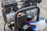 FIAC Compresor de Aire Vertical Silencioso SUPERSILENT 50V, Sin Aceite, Presión Máxima 8 Bar, 1 Hp, Depósito 50 Litros, Nivel sonoro 58 dB LpA