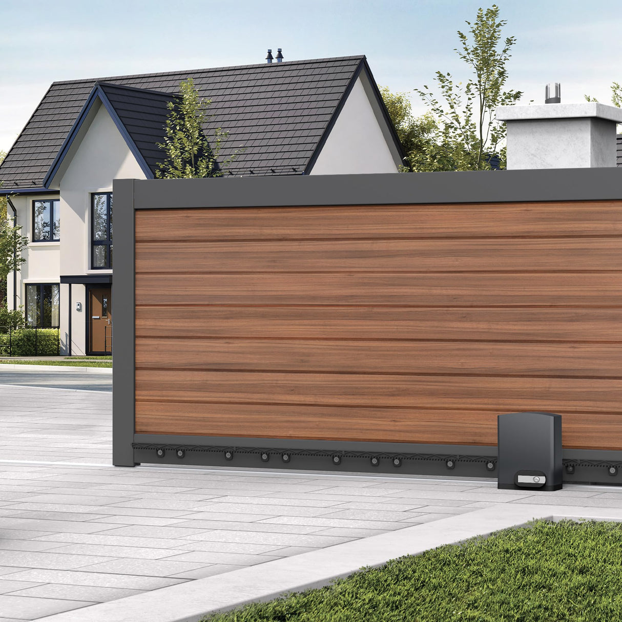 Avidsen - Motorización para puerta corredera Orea 550-8m - 500kg