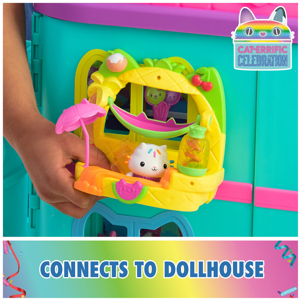 Gabby's Dollhouse Playset BlcnyCkysFrtySmthePrtySt